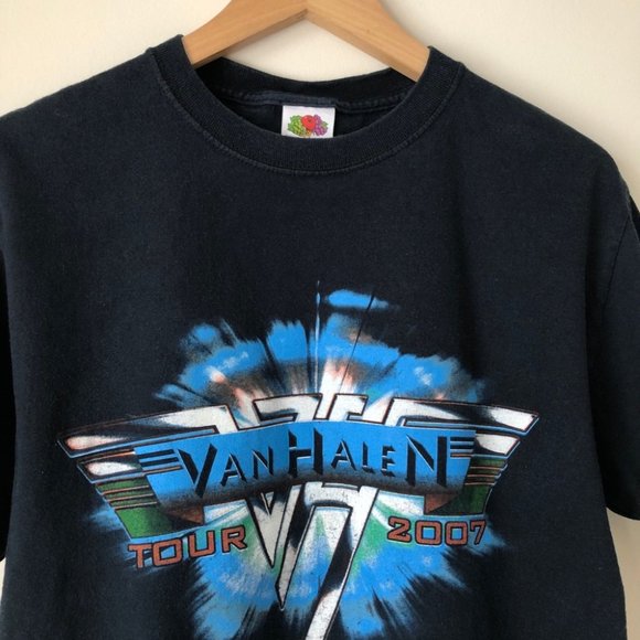 Vintage Van Halen 2007 Tour T-Shirt David Lee Roth - Picture 2 of 8